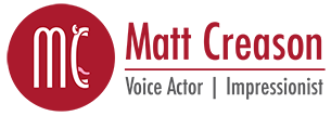 voice over artist Matt Creason central pa voice impressionist, voice actor
